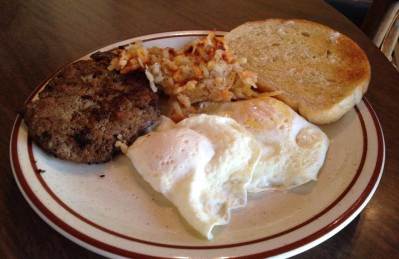 Breakfast at Rankin Ranch. Proudly serving Rankin Ranch Beef.
