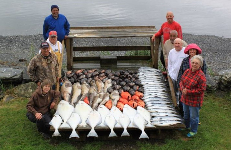 Fishing at Port Lions Lodge.