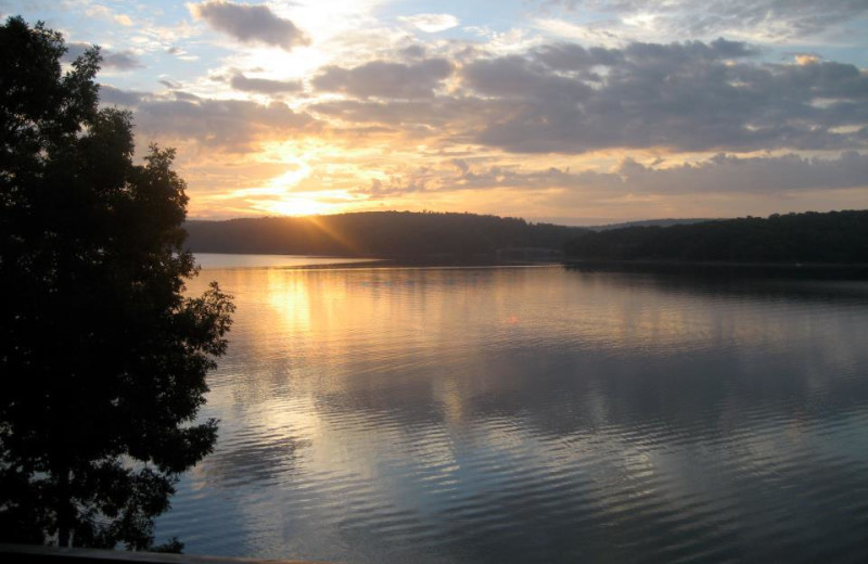 Sunset Over Water at Will O' the Wisp