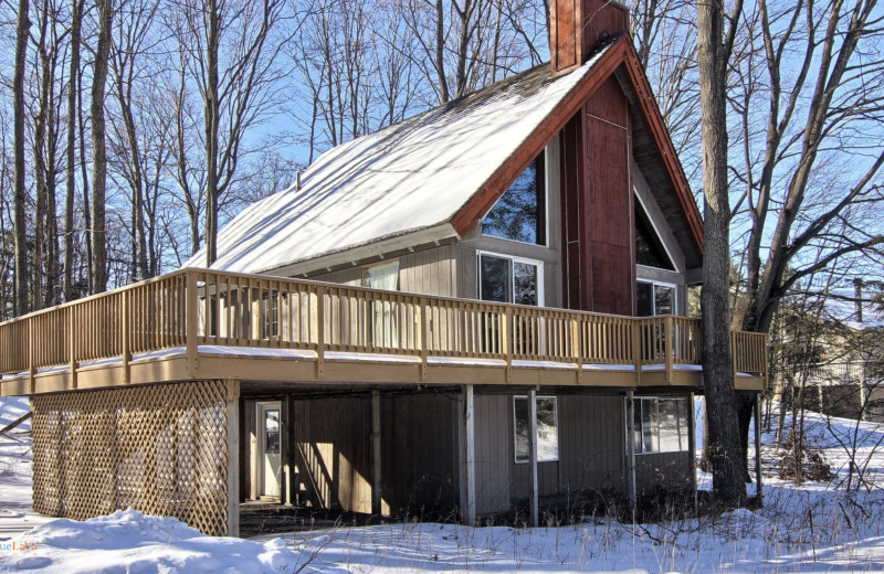 Guest cottage at Hawk's Eye Golf Resort.