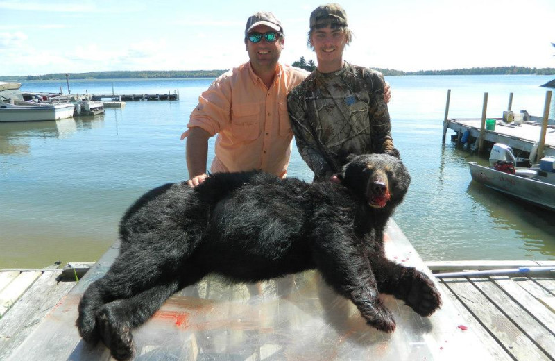 Hunting at Ballard's Black Island.