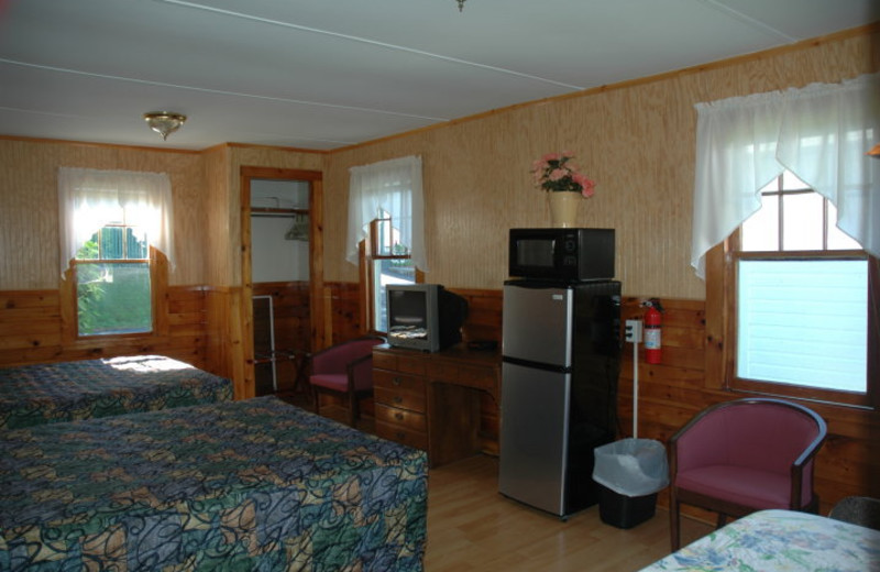 Cottage Interior at Channel Waterfront Cottages 