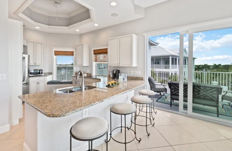 Rental kitchen at Marco Escapes.