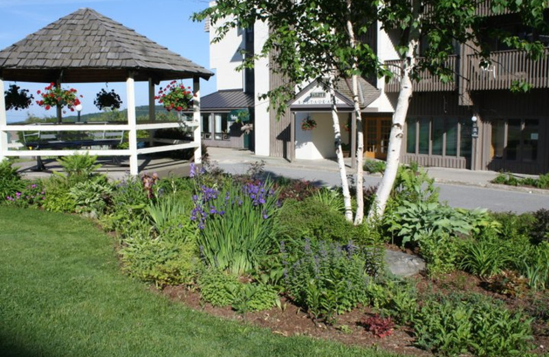 Exterior View of Gazebo and Bolton Valley