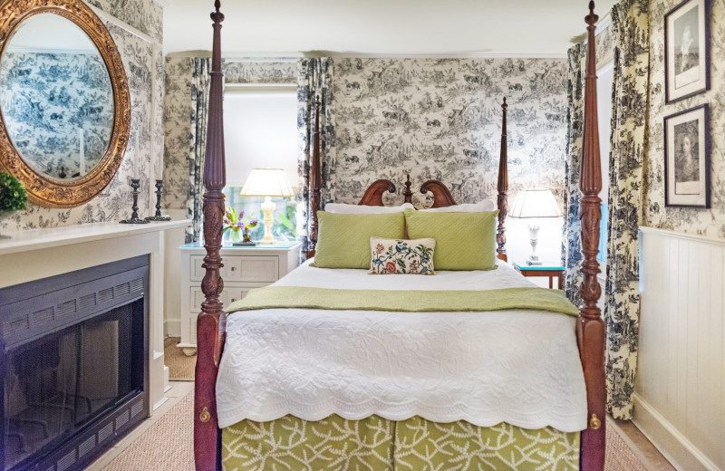 Guest room at Catherine Ward House.