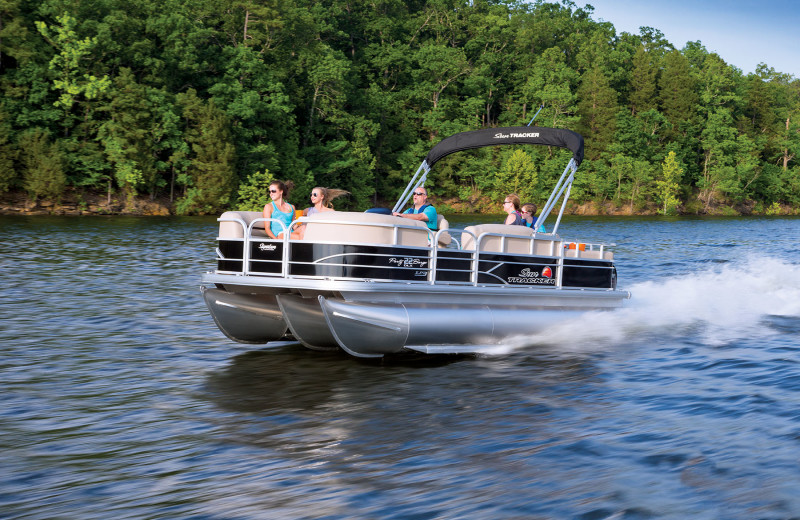 Pontoon Boating at Big Cedar Lodge