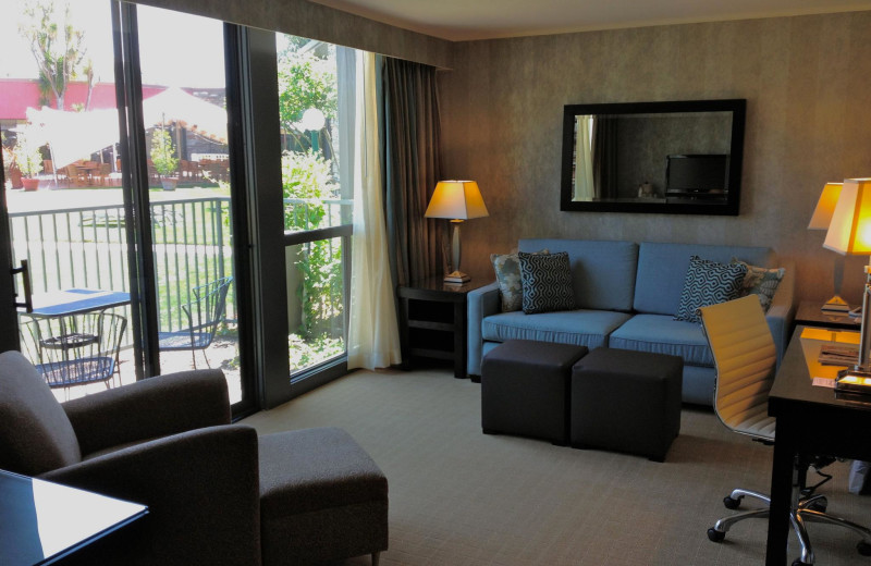 Poolside suite at Flamingo Conference Resort and Spa.