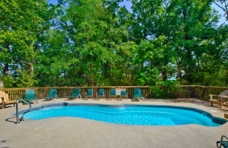 Pool View at Hidden Mountain Resorts