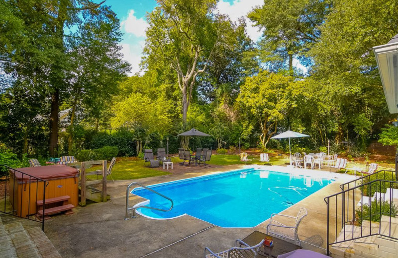Rental pool at Sandhills Rentals.