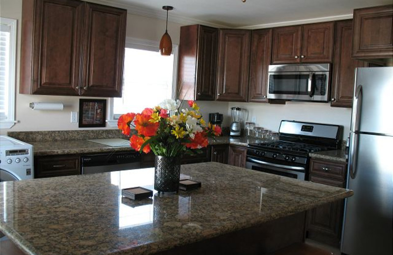 Rental kitchen at The House Company.