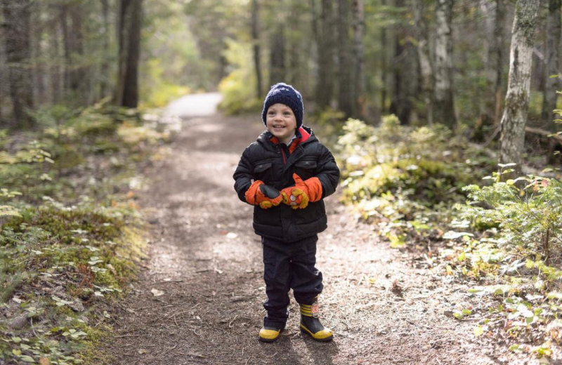 Hiking at Sejour Kouchibouguac Resort.