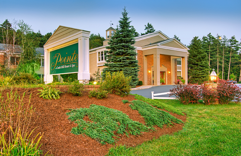 Exterior view of The Point Hotel at Castle Hill Resort & Spa.