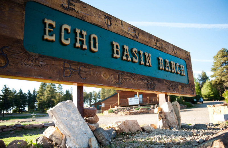 Exterior view of Echo Basin Cabin And RV Resort.