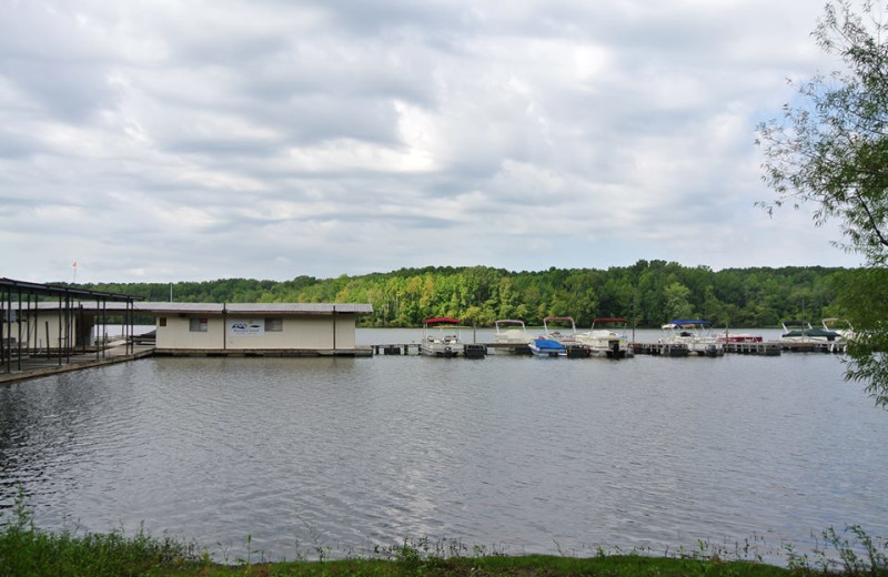 Lake view at Mansard Island Resort & Marina.