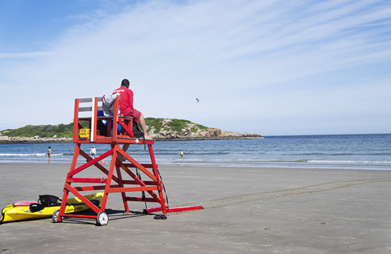 Beach near Atlantic Vacation Homes.