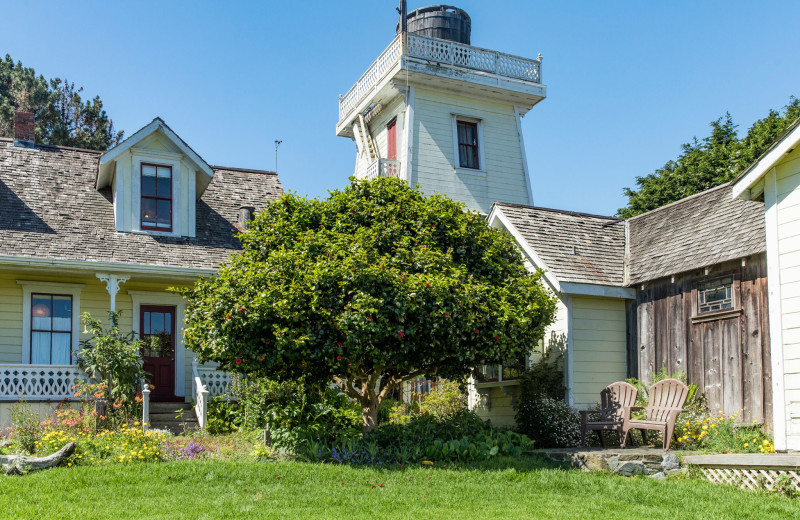 Farm house at Alegria Oceanfront Inn & Cottages.