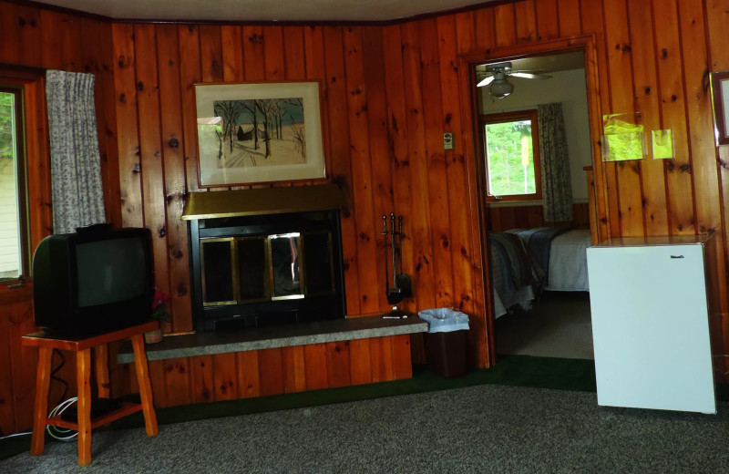 Guest living room at The Baldwins Resort.