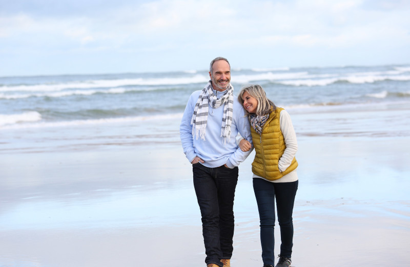 Couple at Inn of the Beachcomber.