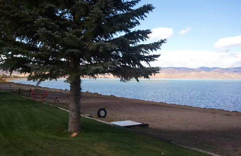 Beach at Utah Family Lodges.