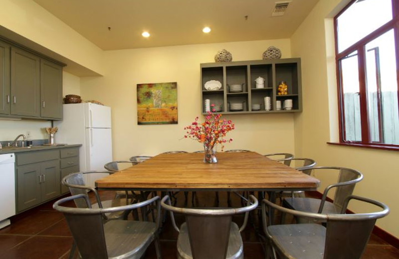 Guest kitchen at Greenhorn Creek Resort.