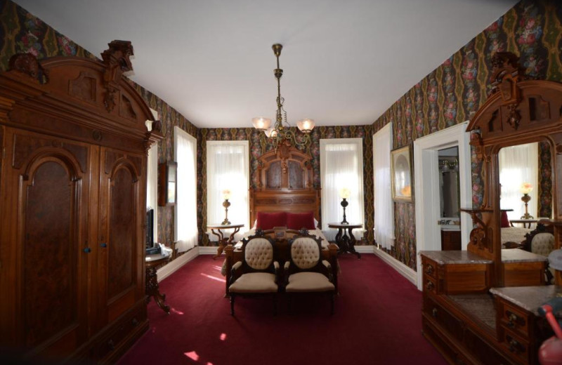 Guest room at Normandy Inn.