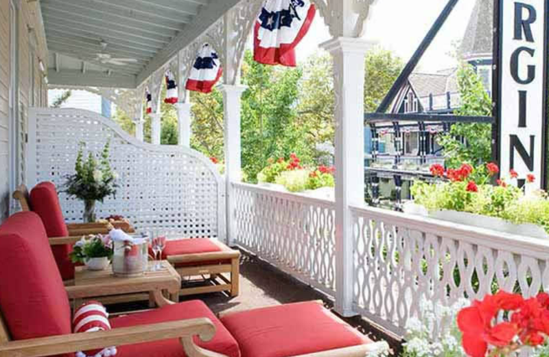 Porch View at The Virginia Hotel