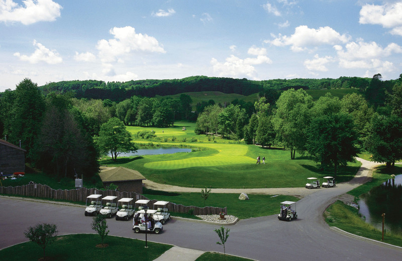 Golf course at Hockley Valley.