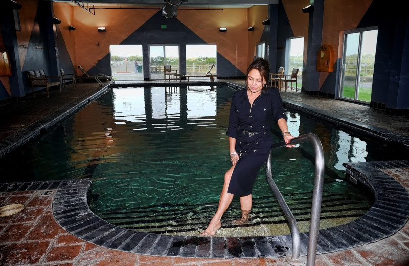 Indoor pool at Quinault Beach Resort & Casino.