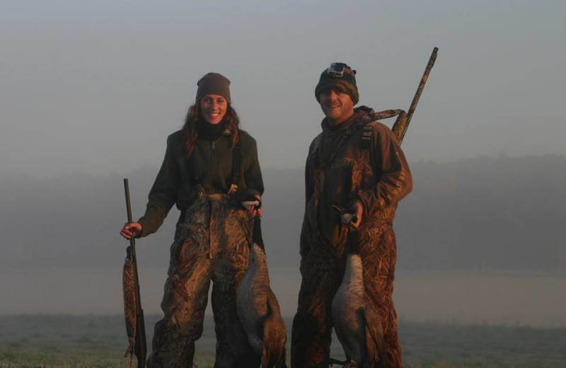 Hunting at Andy Myers Lodge