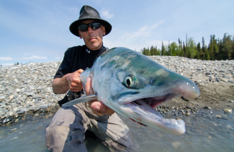 Fishing at Tower Rock Lodge.