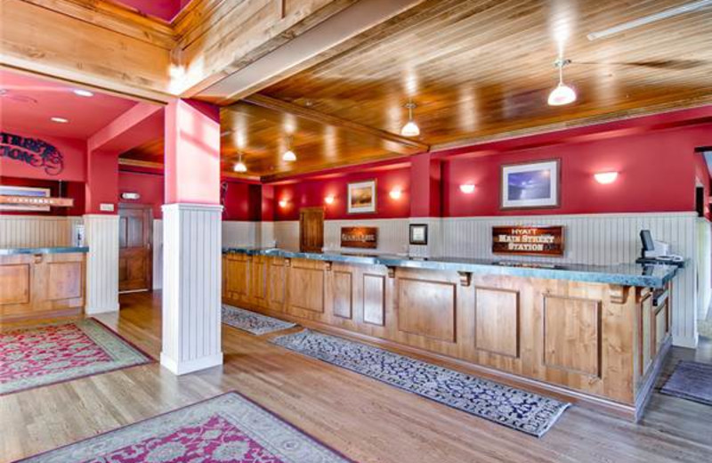 Main Street Station lobby at Breckenridge Discount Lodging.