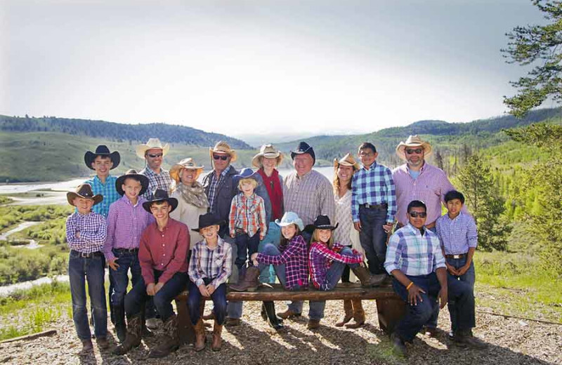 Family reunions at C Lazy U Ranch.