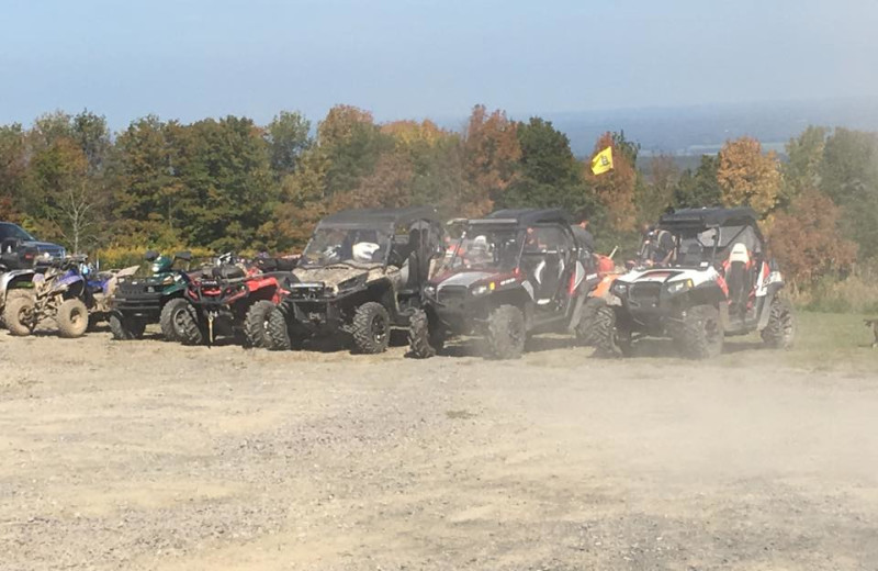 ATV at Timberview Resort.