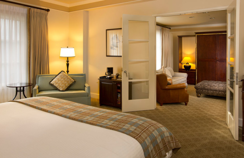 Guest room at Omni Barton Creek Resort & Spa.