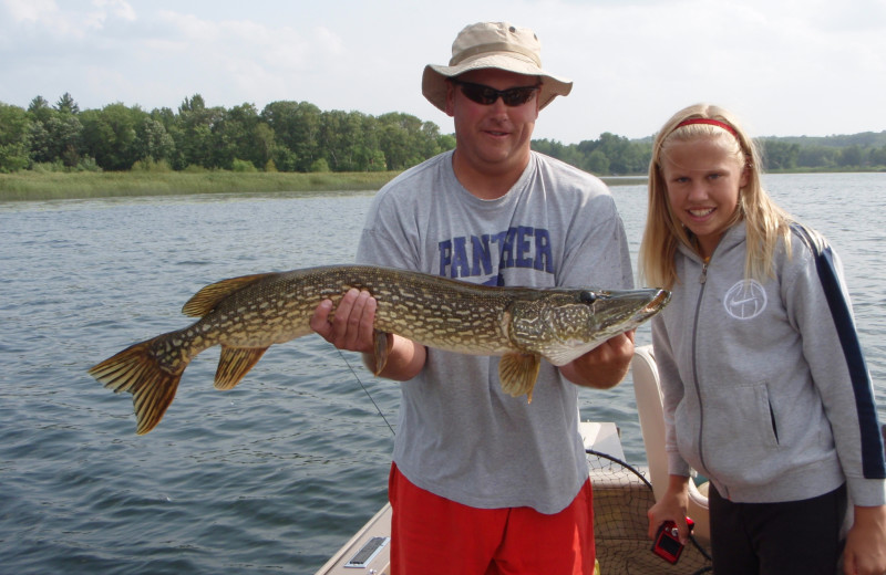 Fishing at Campfire Bay Resort.