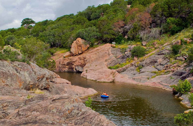 Scenic view at Inks Lake State Park.