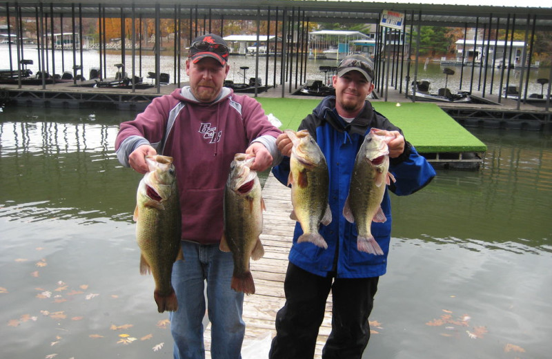 Bass Fishing at Alhonna Resort.