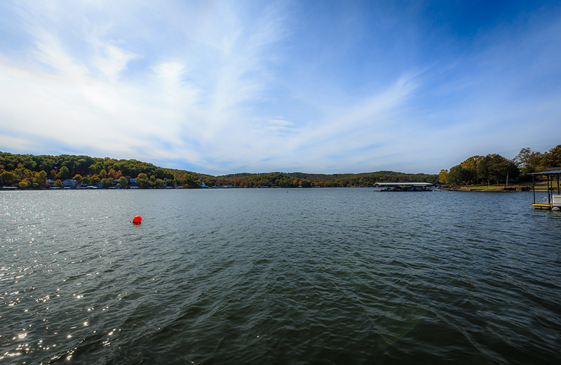 Lake view at Kon Tiki Resort.