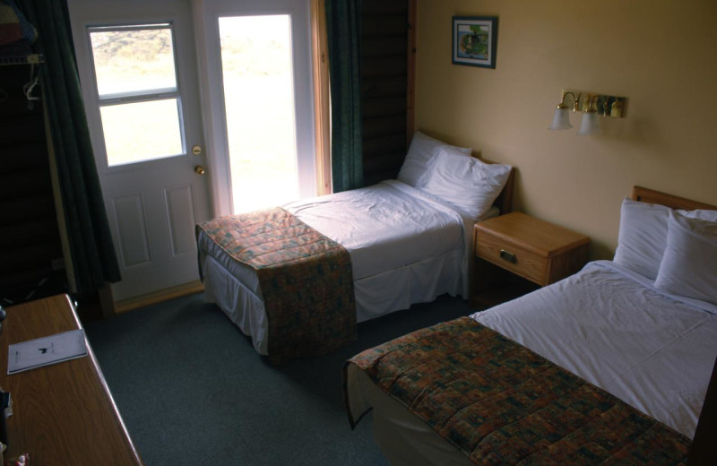 Guest room at Brier Island Lodge and Resort.