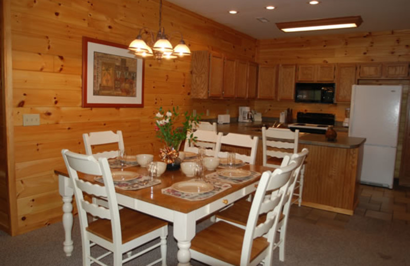 Cabin Kitchen at Stetson's on the White