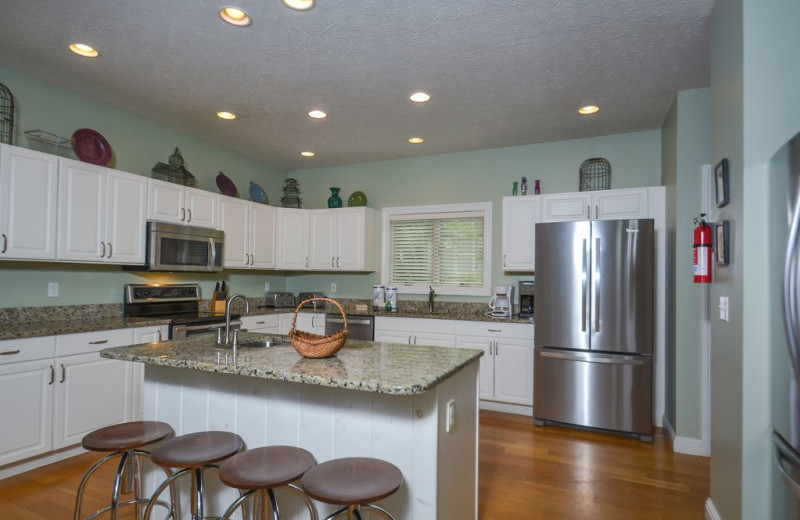 Rental kitchen at Taylor-Made Deep Creek Vacations.