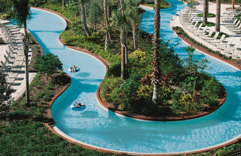 Lazy river at Omni Orlando Resort at ChampionsGate.