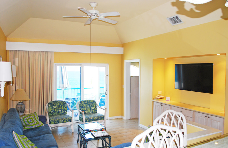 Guest room at Paradise Island Beach Club.