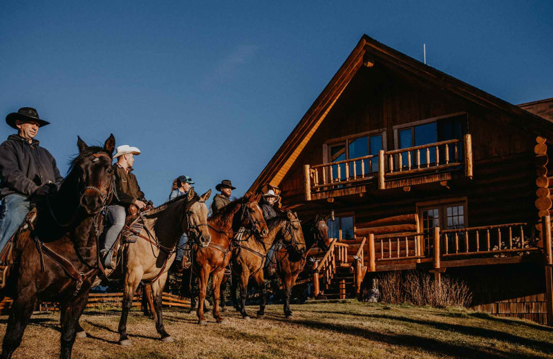 Exterior view of Big Creek Lodge.