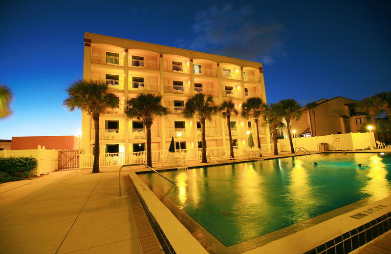 Exterior view of Holiday Isle Oceanfront Resort. 