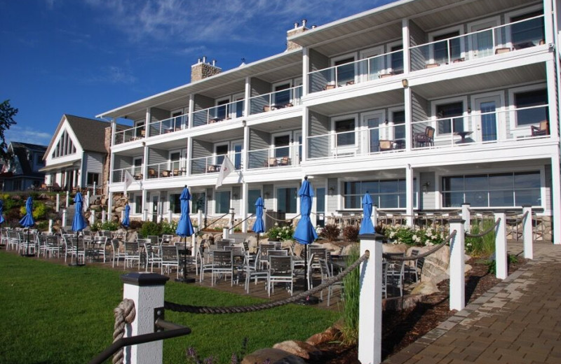 Exterior view of Quarterdeck Resort.