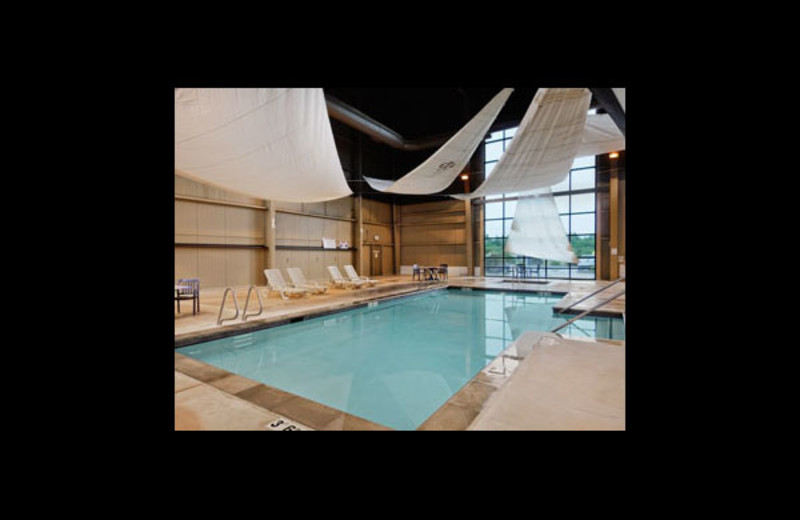 Indoor pool at Ramada Hotel & Resort.
