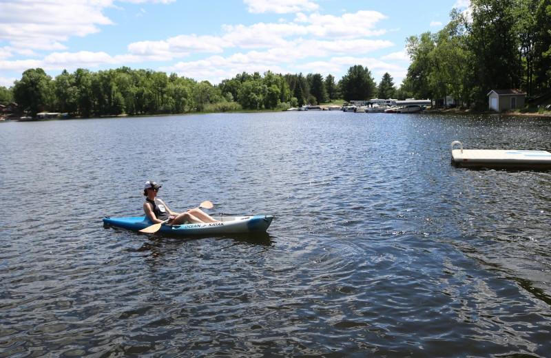 Lake at Sand Lake Resort.