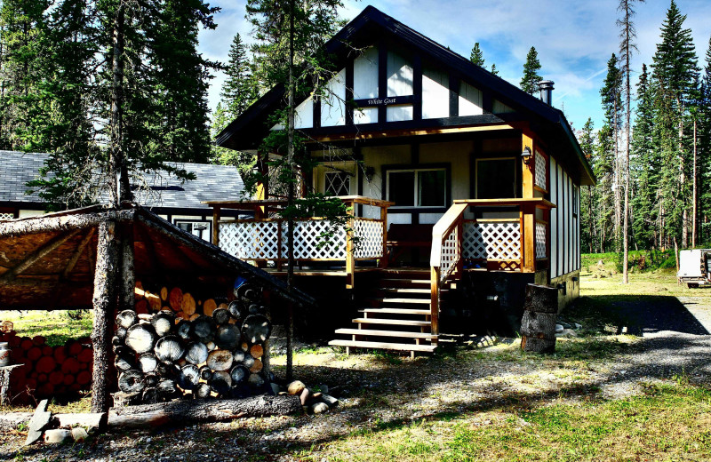 Cottage exterior at Expanse Cottages.