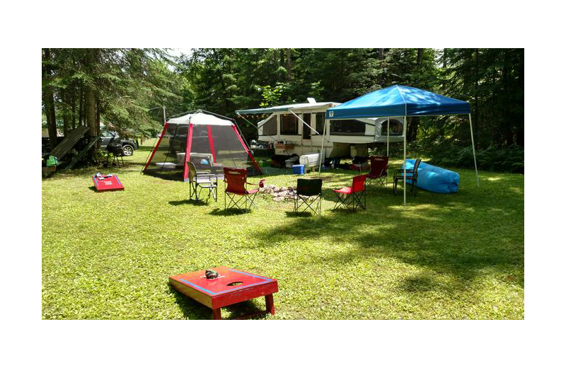 Campground at Rising Eagle Resort.